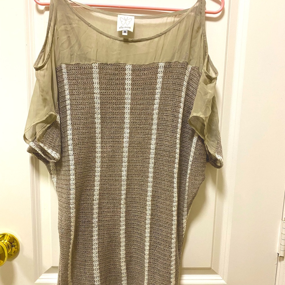 Ella Moss Open Shoulder Blouse